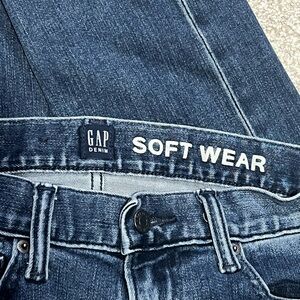GAP Soft Wear Straight Jeans Men’s 29x30 Dark Indigo Stretch Denim